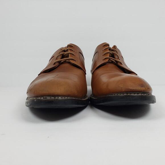 Cole Haan Warren Mens Size 12 Brown Leather Dress Cap Toe Oxford Shoes C20153 main image 6